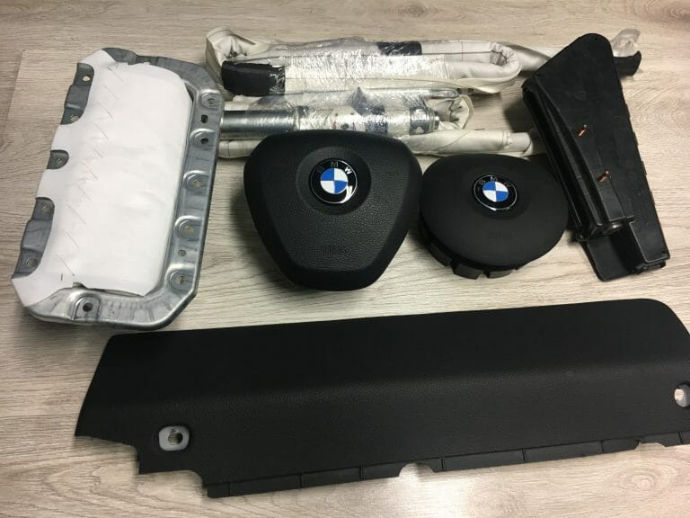 Poduszka kierowcy, kolanowa i pasażera oraz kurtyna BMW X3 F25 NAPRAWA